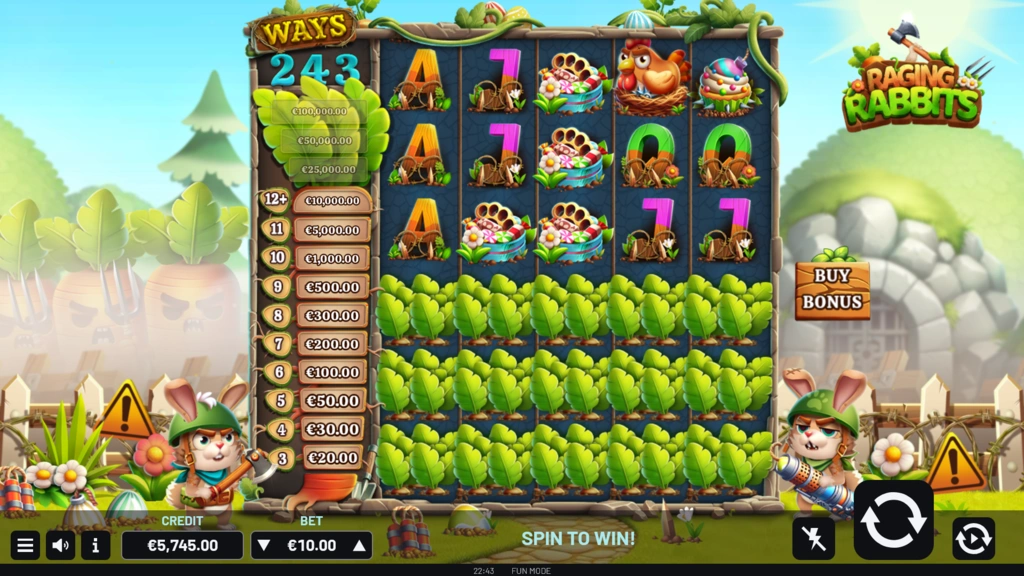 Raging Rabbits Base Game